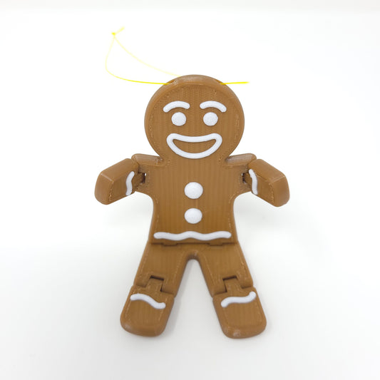 Flexi Gingerbread Man Ornament
