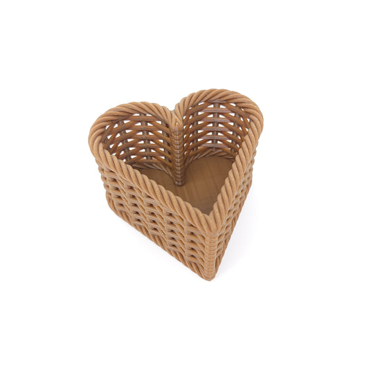 Woven Heart Basket